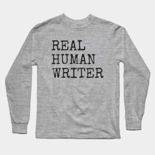 Real Human Writer - V3 Long Sleeve T-Shirt